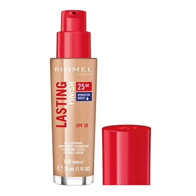 Image of Old Product &amp; Packaging Rimmel Lasting Finish 25 Hour Foundation Vanilla