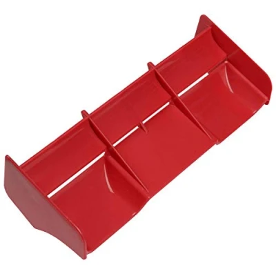 Image of KEEDA 1/8 RC Car Plastic Tail Wing Body Shell Rear for Scale Short Course Truck Off Road Racing Buggy Model (Red)