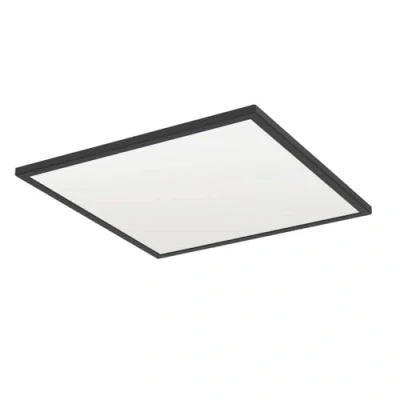 Image of EGLO connect LED ceiling lamp Rovito Z, black, 50 x cm