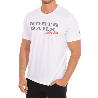 Image of North Sails Mens Short sleeve t shirt 9024030 man White Size X Large