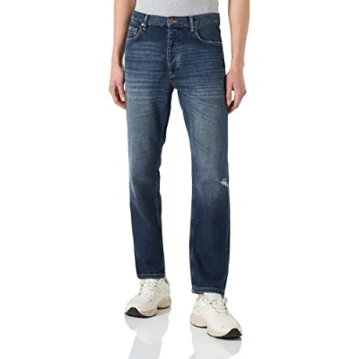 Image of United Colors of Benetton Men&#039;s Trousers 477UU7CJ8, Denim 901 Blue, 29
