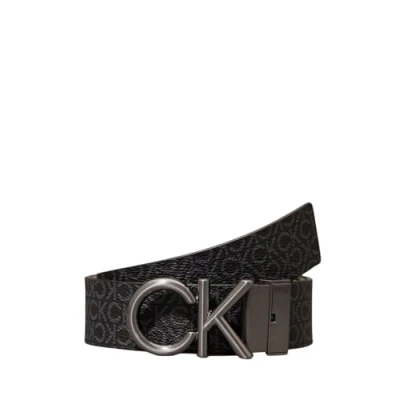 Image of Calvin Klein MONO Belt, Men&#039;s, Size: 38, Black smooth