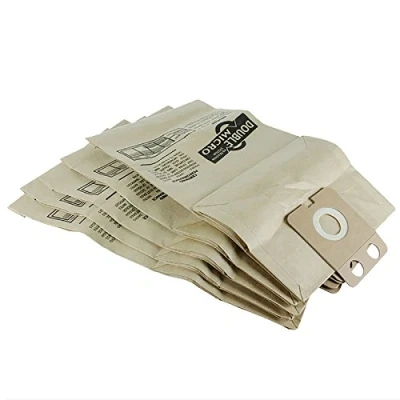 Image of First4spares Premium Paper Dust Bags for Nilfisk GD1000, GDP2000 &amp; Saltix Series Vacuum Cleaners Pack of 5