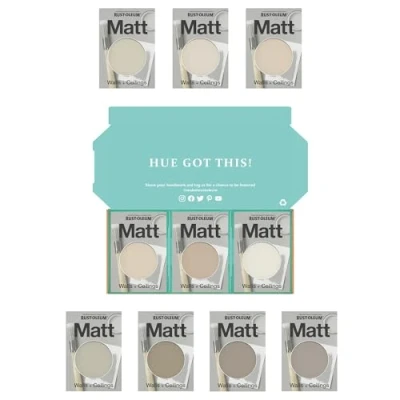 Image of Rust Oleum Wall Paint in Matt Finish Restful Neutrals Tester Box