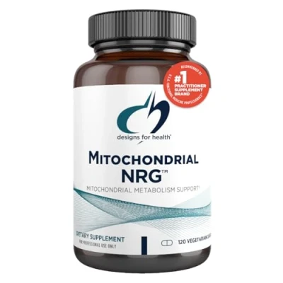 Image of Designs for Health Mitochondrial NRG Advanced Energy &amp; Cellular Protection Formula, 120 Vegetarian Capsules