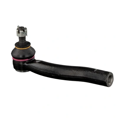Image of 4504609360 Track rod end FEBI BILSTEIN 43212 Front Axle Right with crown nut TOYOTA: Corolla IX Hatchback