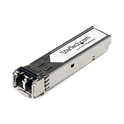 Image of StarTech.com Brocade 10G SFPP SR Compatible SFP+ Module 10GBASE 10GbE Multimode Fiber MMF Optic Transceiver 10GE Gigabit Ethernet LC 200m 850nm DDM (10G ST)