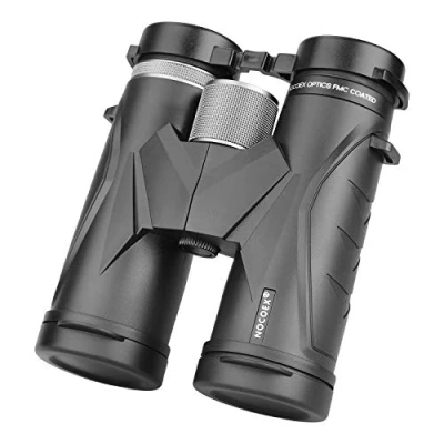 Image of NOCOEX Binoculars for Adults,10x42 Compact HD with Low Light Night Vision Bird Watching Hunting Hiking Travel Stargazing Concerts Sports, BAK4 Prism FMC Lens Strap Carrying Bag