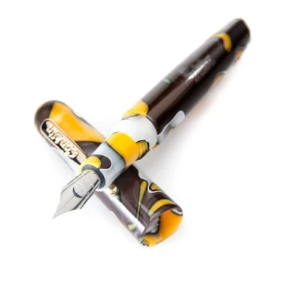 Image of Conklin All American Medium Nib Fountain Pen Yellowstone