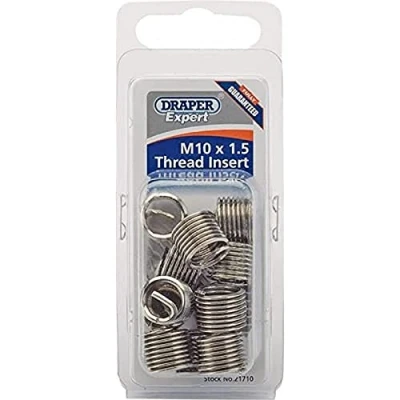 Image of Draper Metric Thread Insert Refill, M10 x 1.5 (Pack of 12)