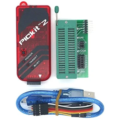 Image of Fasizi PICKIT2 Programmer + PIC ICD2 PICKit 2 Programming Adapter Universal seat