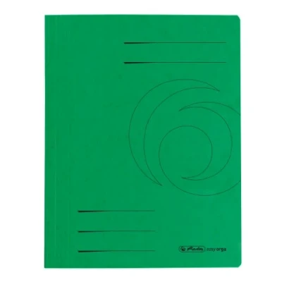 Image of Herlitz A4 Colorspan Flat File Green (10 Pieces)
