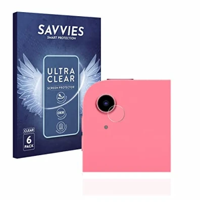 Image of Savvies 6 Pack Screen Protector compatible with Apple iPad 10.9&quot; 2022 WiFi (ONLY Camera Lens, 10th Gen.) Protection Film Clear