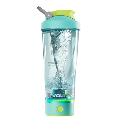 Image of VOLTRX Shaker Bottle (color version),Protein Upgrade IXP7 Waterproof,USB C Electric Protein Powerful for Smoother Shakes,BPA Free,600ml Cup.