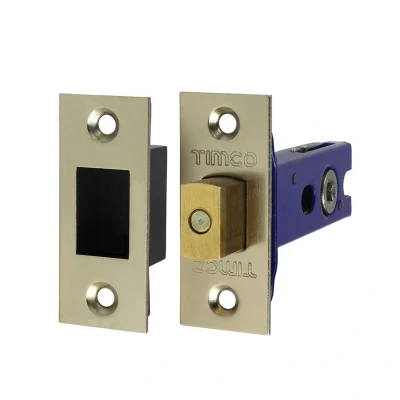 Image of Timco Architectural Tubular Deadbolt Electro Brass &amp; Satin Nickel (Size 78 case / 57 Backset 1 Each)