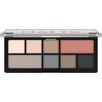 Image of Catrice Eyeshadow Palette, Multicoloured, 8 Grey Tones, Matte, Vegan, Microplastic Particles Free, Perfume Free (9g)