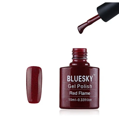 Image of BLUESKY RED FLAME UV/LED Gel Nail Polish, 10 ml