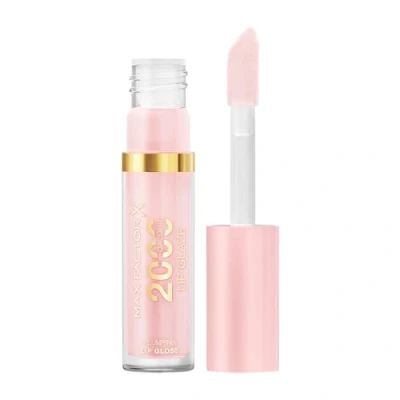 Image of Max Factor 2000 Calorie Lip Glaze Cotton Candy, Full Shine Gloss, Nourishing with Hyaluronic Acid &amp; Squalane, Instant Plump, Non Sticky, Vanilla Milk Scent, Fuller Looking Lips