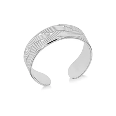 Image of Tuscany Silver Women&#039;s Sterling Plated Open Toe Adjustable Ring