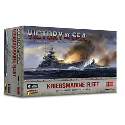 Image of Warlord Games 742411001 Victory At Sea Kriegsmarine Fleet Box