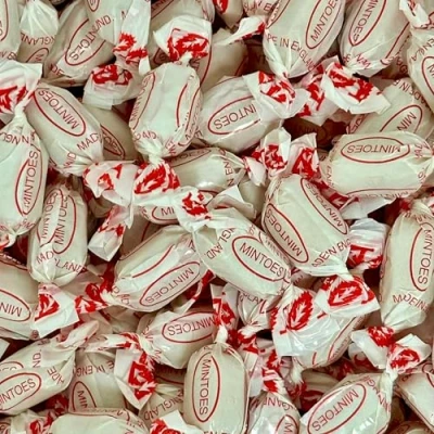 Image of Mintoes (Wrapped) XL Victorian Sweet Shop Gift Jar by The Gourmet Company