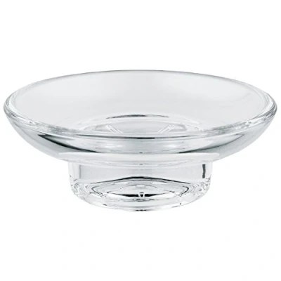 Image of GROHE Essentials New Soap Dish Glass Clear 40368001