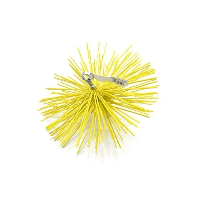 Image of PYRO FEU 862564 Nylon Sweeper Head 150 mm Metric Thread 12, Yellow
