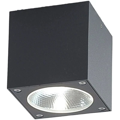 Image of Lucande Cube shaped Cordy LED outdoor light