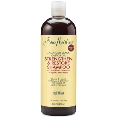 Image of Shea Moisture Jamaican Black Castor Oil Strengthen and Restore Shampoo 482 ml
