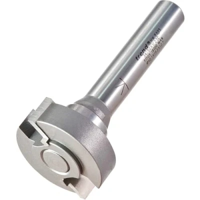 Image of Trend Professional Guided Espagnolette Router Cutter Bit, 1/2 Inch Shank, 40.05mm Cut Diameter, 16.3/12.3mm Length, 2mm Step, 34/50X1/2TC