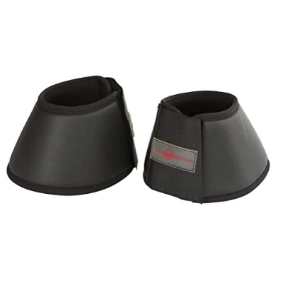 Image of Kerbl Protecto 320135 Bell Boots VB Pair Black