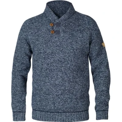 Image of Fjallraven Mens Lada Sweater M Sweatshirt, Blue, XS EU