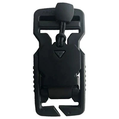 Image of Fidlock V buckle 25 splitbar black flap + pulltab 11402