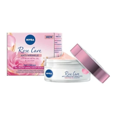 Image of Nivea Rose Anti Wrinkle Day Cream 50Ml