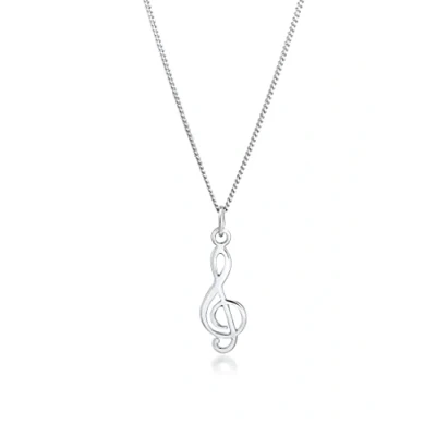 Image of Elli Necklace Om Crystals 925 Sterling Silver