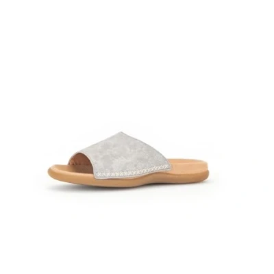 Image of Gabor Women&#039;s Cervo Mules Sandals, Grey 08, 6 UK, 43.705