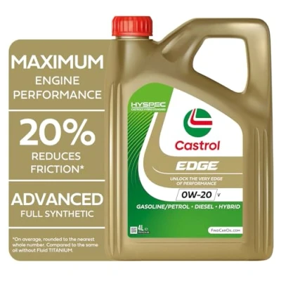 Image of Castrol EDGE 0W 20 V Engine Oil 4L