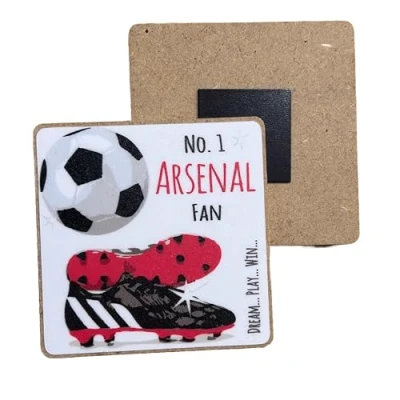 Image of Arsenal Gunners Football Club FC Fan FRIDGE MAGNET by WHITE COTTON CARDS (M FN2)