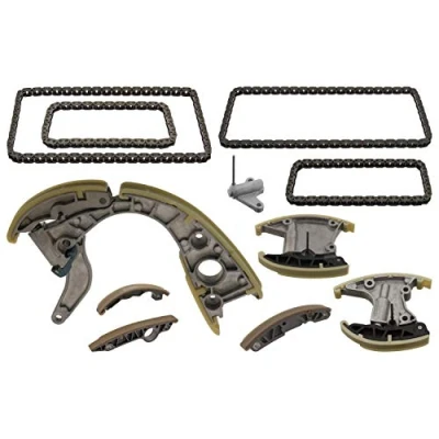 Image of 059109229J, 059109229JS7, 59109229JS7 Timing chain Kit FEBI BILSTEIN 101440 Simplex, Closed AUDI: A4 B8 Avant, Saloon, A5 Coupe