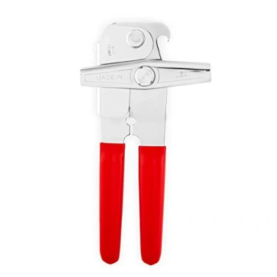 Image of EZ DUZ IT Deluxe Can Opener with Red Grips