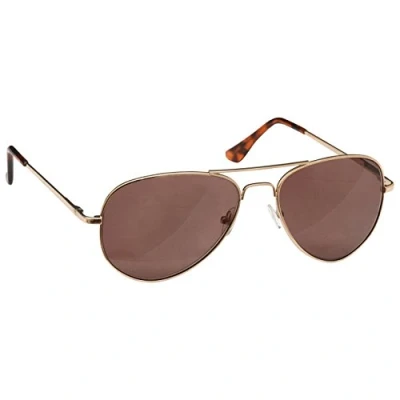 Image of OPULIZE Gold Reading Sunglasses Metal Frame UV400 Mens Womens S8 9 +1.50