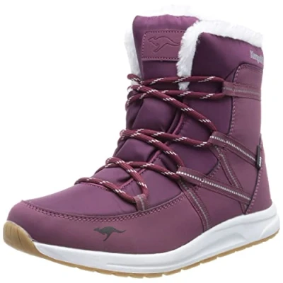 Image of Kangaroos K WW Leyla RTX women&#039;s Snow boots in Bordeaux