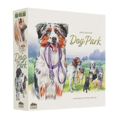 Image of Dog Park, The Fun Strategy Board Game by Birdwood Games for Family Night, Perfect Lovers, Kids &amp; Adults, 1 4 Players, Ages 10+