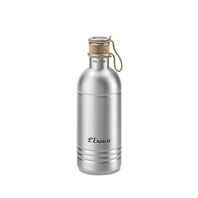 Image of Elite Eroica aluminium bottle with cork stopper 600 ml