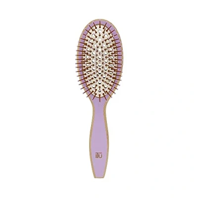 Image of T4B ILU BambooM Detangling Eco Friendly Bamboo Hairbrush (Wild Lavender Oval)