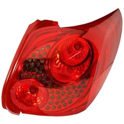 Image of 6350CT Rear light HELLA 2VP 354 677 011 Left P21W, PY21W, W5W 12V with bulbs PEUGEOT: 207 SW