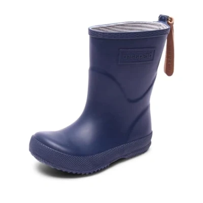 Image of Bisgaard Basic BOOT Unisex Wellies for kids, Size: 11.5K, Navy Synthetics