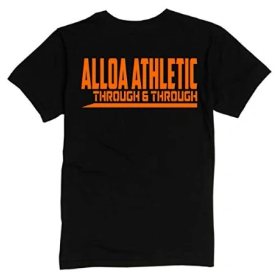 Image of Alloa Athletic Through &amp; Premium Mens TEE Shirt XX Large Black