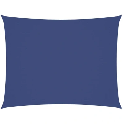 Image of vidaXL Sunshade Sail Oxford Fabric Rectangular 5x7 m Blue