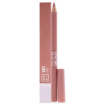 Image of 3INA MAKEUP The Lip Pencil 581 Light nude beige Liner with Jojoba Oil to Hydrate and Nourish your Lips Volume Effect Creamy Precise Vegan Cruelty Free